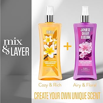 Amazon.com: Body Fantasies Signature Fragrance Body Spray, Vanilla